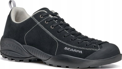 Këpucë trekking Scarpa Mojito, lëkurë zamosh, Vibram Spyder, të zeza