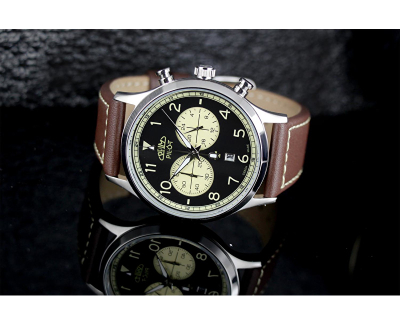 Orë dore Prim Pilot Chronograph - D