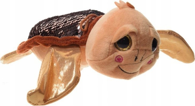 Lodër pelushi ZOLW Turtle 2 KOL, 45cm, me gurë që shndrisin, jeshile