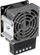 Ngrohës me ventilator Delta HVL-031, 100W, për shinë DIN TS-35, i zi