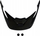 Visor për helmetë Giro Montaro, masa M 55-59 cm, mat, i zi