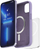 Kopertinë Puro ICON MAG për iPhone 13 edhe 14, silikon liquid, MagSafe, lejla