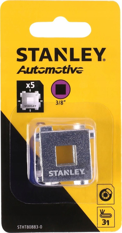 Kub pistonash freni Stanley STHT80883-0, 3/8", metalik argjendtë