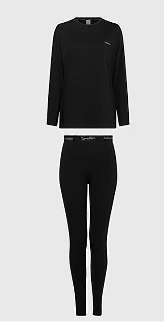 Pizhame për femra Calvin Klein, të zeza