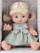 Kukull bebe Mega Creative Baby Doll, 35 cm, trup gome, fustan jeshil i çelët