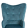 Kolltuk bergère Crawley me stol 70x73x102Hcm (HM8918.17), kaltër
