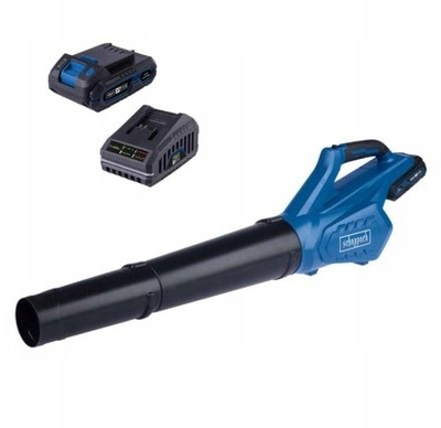 Fshesë me ajër me bateri Scheppach C-BL700-X, 20V, 516 m³/h, blu