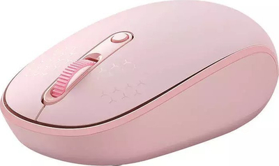 Maus wireless Baseus F01A, Bluetooth 2.4GHz, 1600DPI, rozë