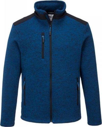 Bluzë fleece pune Portwest KX3 T830, XXL, me zinxhir komplet, blu