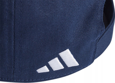 Kapele bejsbolli Adidas Real Madrid IY0452, pambuk 100%, me rregullim mbrapa, blu e errët