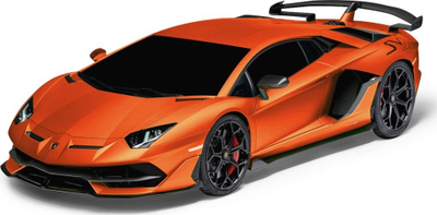 Makinë me telekomandë Rastar Lamborghini Aventador SVJ 1:24, 27 MHz, portokalli