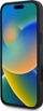 Kapak telefoni Guess GUHMP16SPSAHMCK Saffiano, për iPhone 16 6.1", MagSafe, i zi