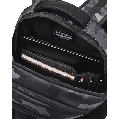 Çantë shpine Under Armour Hustle 6, 29L, për laptop 16", e zezë