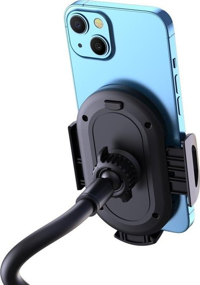 Mbajtëse telefoni XO Car Holder In Cup, universale, me krah të gjatë, e zezë
