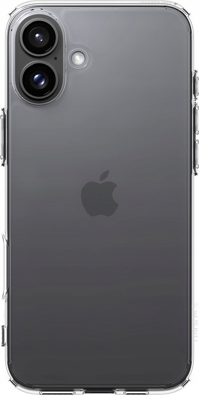 Mbulesë telefoni Spigen Ultra Hybrid për iPhone 16, Crystal Clear, transparente
