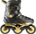Patina inline NILS Extreme NA20006 Slalom, ABEC9, shasi alumini, të zeza me ari