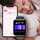 Smartwatch Bemi Exo, ekran 1.91" TFT, IP67, trup i zi rrip red wine