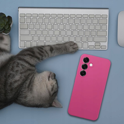 Mbulesë silikoni OEM për OPPO A5 4G A5 5G, 2mm, kompatibile me karikim wireless, rozë