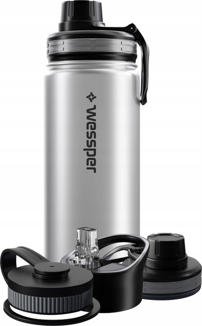 Termus Wessper Activemax Steeline, 0.5L, inoks, argjendi