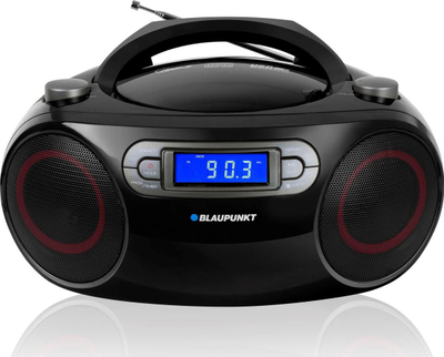 Radio CD boombox Blaupunkt BB18BK, MP3, FM, ngjyrë e zezë