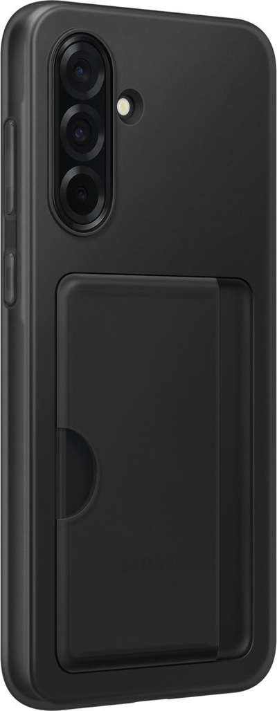 Mbështjellës telefoni Samsung EF-OA366 Galaxy A36 5G, 6.7", xhep karte, i zi