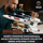Lodër LEGO Star Wars X Wing Starfighter 75355, set koleksion XHCS, me minifigurë Luke Skywalker, shumëngjyrësh