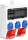 Panel ndarës ndërtimi PCE Adamów 9036212W, 2x 5P 32A, 2x GS, IP44
