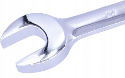 Клуч со тркалезна глава и тресачка Јуфисто, 19 mm, 72 заби, сребрено хромиран