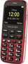 Телефон за постари лица Doro Primo 368, екран 2.3", 3MP, црн со црвено