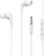 Kufje in-ear Remax RW-108, me mikrofon, 3.5mm, të bardha