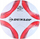 Top futbolli Dunlop, masë 5, PU 1.8mm, rreth 380g, i kuq