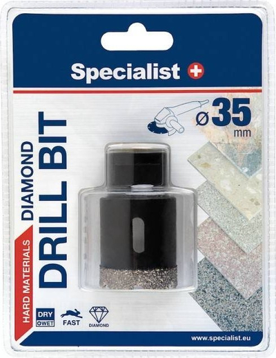 Freza diamant Specialist 9435, 35 mm, bosht M14, e zezë