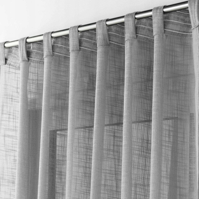 Perde dekorative Douceur d'Intérieur HALTONA, e tejdukshme, 140x240 cm, gri e çelët