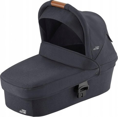 Корпа за бебе Britax Römer Strider M Carrycot, до 9 kg, рамен положба, Black Shadow