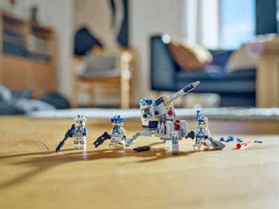 Set LEGO Star Wars 501st Clone Troopers 75345, top AV 7, mbi 6 vjeç, shumëngjyrësh