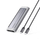Kuti e jashtme SSD Orico AXM2S-G2, M.2 NVMe NGFF, USB-C 10Gb/s, gri