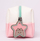 Çantë kozmetike Pusheen Rose Collection, 20 x 9 x 8.5 cm, poliester, rozë