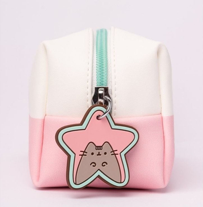 Çantë kozmetike Pusheen Rose Collection, 20 x 9 x 8.5 cm, poliester, rozë