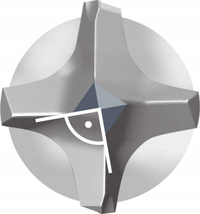 Stërvitëse betoni Bosch Expert SDS Max 8X, karbit me 4 prerëse, 30mm, 320mm