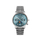Orë dore Zeppelin LZ 14 Marine 8637M-3, quartz, fazat e hënës, argjend me shifer blu