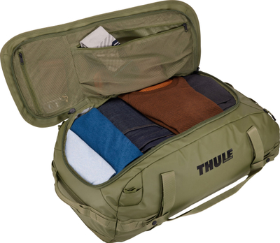 Çantë sportive Thule Chasm Duffel 70L, jeshile khaki