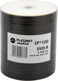 Disqe Platinet DVD-R (41012), 100 copë