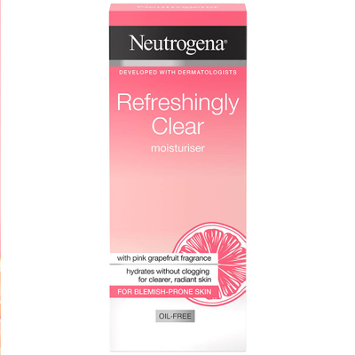 Krem eksfoliues për fytyrë Neutrogena Refreshingly Clear Pink Daily Exfoliator, 150ml