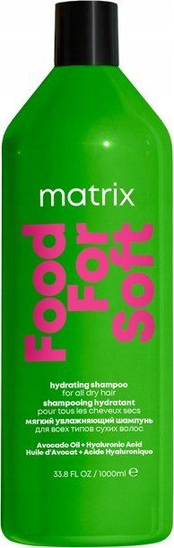 Shampo Matrix Food For Soft Hydrating, për flokë të thatë, 1000 ml, jeshile