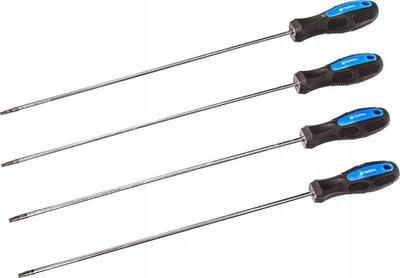 Set kaçavidash Torx Asta T10–T40, 7 copë