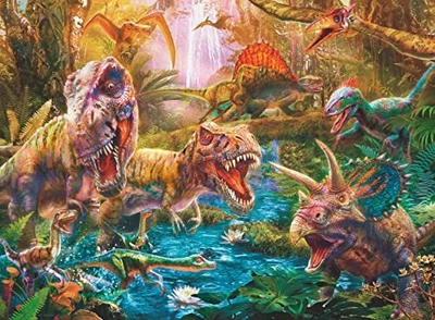 Puzzle Ravensburger XXL Dinosaur, 150 pjesë, 7+, me ngjyra