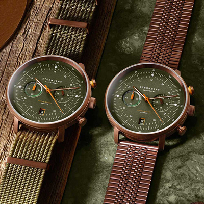 Orë për meshkuj Sternglas Hamburg Chrono S01-HC35-VI17, e kaftë