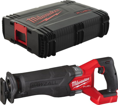 Sharrë reciproke pa kabllo Milwaukee M18 FSZ-0X, brushless, 300mm, e kuqe me të zezë