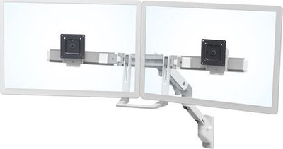 Krah monitori Ergotron HX, për 2 ekrane LCD, i bardhë