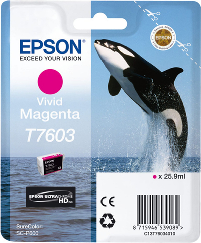 Kartrixh boje Epson C13T76034N10, 25.9ml, Vivid Magenta
